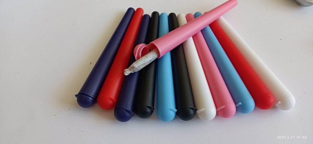 plastic tube for joint to keep the smell